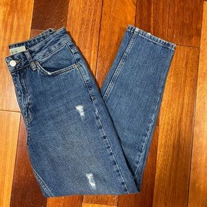 Topshop mom jeans